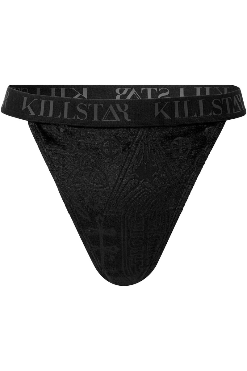 Killstar Wicked B*tch Panty Negros | 78042-CDZB
